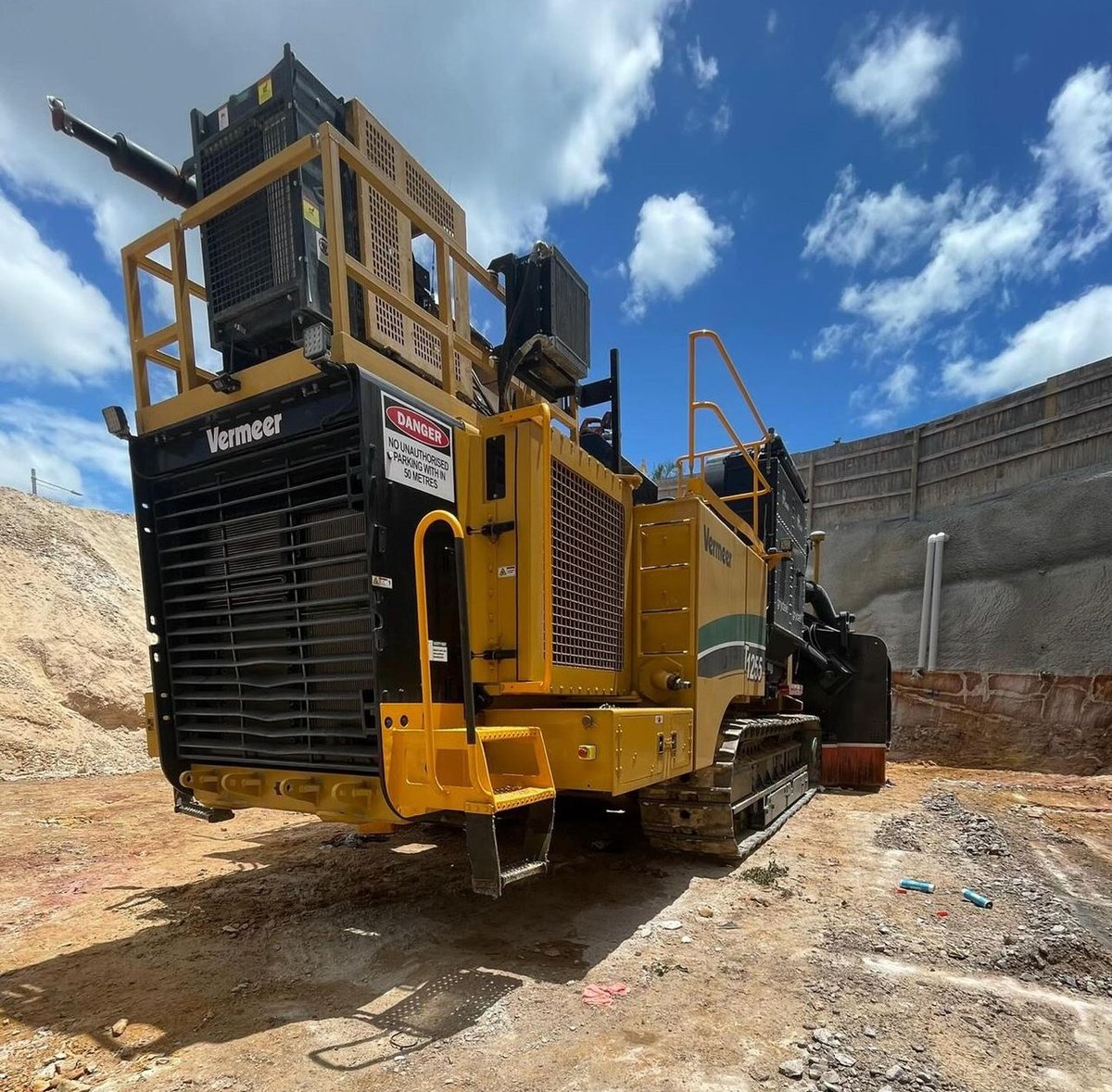 ITECH Solutions Upgrades Vermeer Terrain Leveler with Trimble GCS900 at Trenching Systems Australia